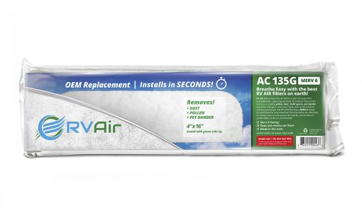 135G RV Air Filter Package Image